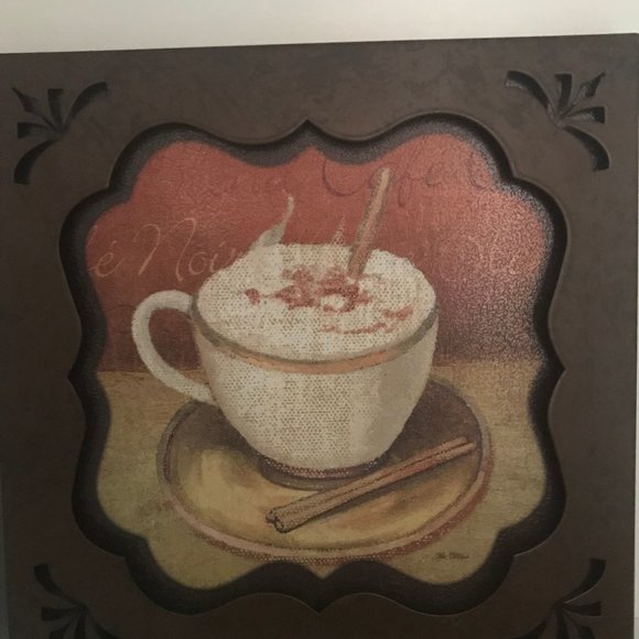 Coffee Bar Metal Prints Detail Cutouts - Picture 4 of 10